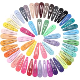 50pcs/lot Metal Candy Color BB Hair Clips Waterdrop Hair Clips For Broken Hair Clip Bangs Hair Clip Kids Girls Y2K Hair Clips