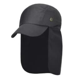 New Solid Couple Baseball Cap Retro Breathable Fishing Cap Casual with Neck Protection Shawl Trucker Cap Outdoor Sports