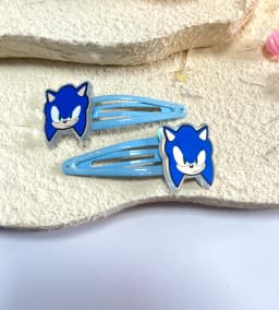 Cute Cartoon Hedgehog Hair Clips Set-Adorable Acrylic Hairpins with Glittery Clips,Fun Hair Accessories for Girls,Ideal for gift