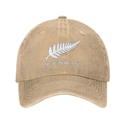 New Zealand All Blacks Unisex Baseball Cap Rugby Worldcup Sports Distressed Denim Washed Hats Cap Fashion Workouts Sun Cap