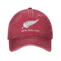 New Zealand All Blacks Unisex Baseball Cap Rugby Worldcup Sports Distressed Denim Washed Hats Cap Fashion Workouts Sun Cap