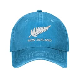 New Zealand All Blacks Unisex Baseball Cap Rugby Worldcup Sports Distressed Denim Washed Hats Cap Fashion Workouts Sun Cap