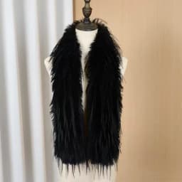 Fashion Long Strip Scarf Thick Fluffy Imitation Mink Fur Y2K Girl Scarf Luxury Classic Soft Shawl Ladies Tassels Scarf