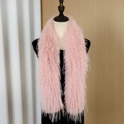 Fashion Long Strip Scarf Thick Fluffy Imitation Mink Fur Y2K Girl Scarf Luxury Classic Soft Shawl Ladies Tassels Scarf