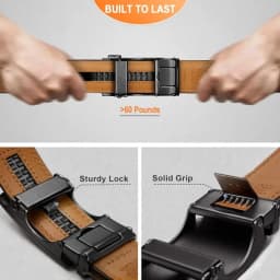 Men' Plus Extra Large Size Belts 130 140 150 160cm for Fat Tall Men Leather Slide Ratchet Automatic Buckle Waist Belt for Jeans