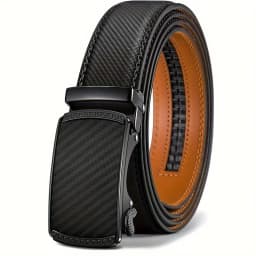 Men' Plus Extra Large Size Belts 130 140 150 160cm for Fat Tall Men Leather Slide Ratchet Automatic Buckle Waist Belt for Jeans