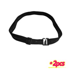 2.5cm/1inch Suspenders Women Men's Shirt Stay Belt Keep Shirt Tucked in Adjustable Elastic Non-slip Shirt Holder Strap Lock Belt