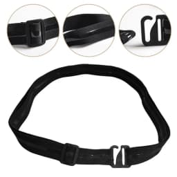 2.5cm/1inch Suspenders Women Men's Shirt Stay Belt Keep Shirt Tucked in Adjustable Elastic Non-slip Shirt Holder Strap Lock Belt