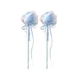 New Chinese Style Lolita Headdress Kawaii Traditional Maruko Barrettes Cosplay Handmade Cheongsam Hair Bag Women