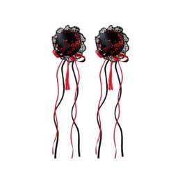 New Chinese Style Lolita Headdress Kawaii Traditional Maruko Barrettes Cosplay Handmade Cheongsam Hair Bag Women