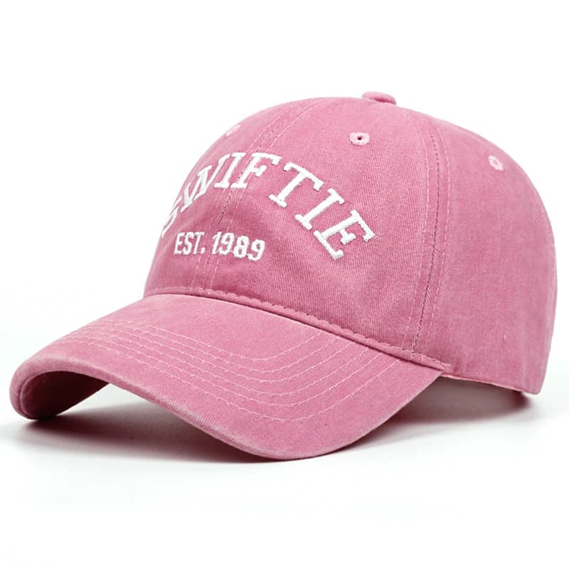 swiftie Washed retro aged letter embroidery baseball caps women men outdoor hip-hop casual duck hats