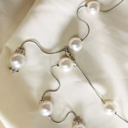 Elegant Pearl Women's Belt Simple Adjustable Metal Thin Chain Belt For Ladies Dress Skinny Waistband Decorative Jewelry