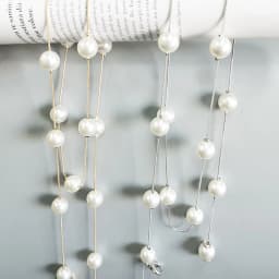 Elegant Pearl Women's Belt Simple Adjustable Metal Thin Chain Belt For Ladies Dress Skinny Waistband Decorative Jewelry