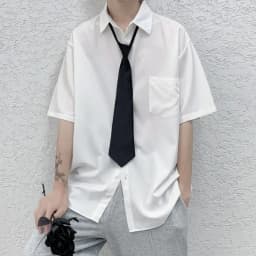 Black Zipper Ties Retro Silky Narrow Women Men Neck Tie Slim Smooth Bow Tie Korean Style Simple Elegant All-match Trendy Tie