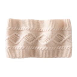 Autumn Winter 100% Cashmere Headband for Women, Warm Headscarf, Hair Tie, Wide Knitted Wool Headband, Neck Warmer, Gaiter