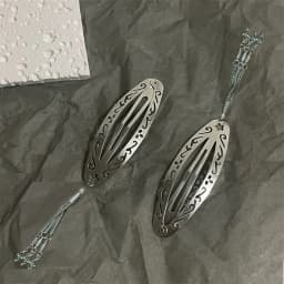 Hollow Metal Tassel Hairpin Exquisite Simple Design Front Hair Clip Unique Side Clip Retro Chinese Style Women's Hair Accessory