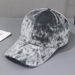 Autumn Winter Hats For Men Women Velvet Baseball Cap Unisex Curved Brim Casual Hat, Soft Adjustable Snapback
