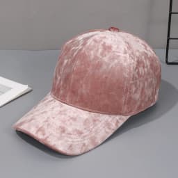 Autumn Winter Hats For Men Women Velvet Baseball Cap Unisex Curved Brim Casual Hat, Soft Adjustable Snapback