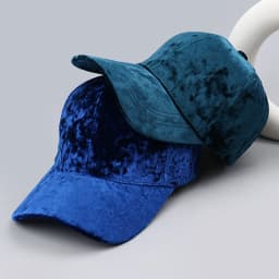 Autumn Winter Hats For Men Women Velvet Baseball Cap Unisex Curved Brim Casual Hat, Soft Adjustable Snapback