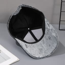 Autumn Winter Hats For Men Women Velvet Baseball Cap Unisex Curved Brim Casual Hat, Soft Adjustable Snapback