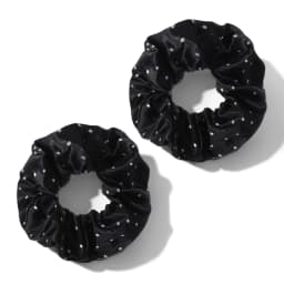 1/2/12Pcs Elegant Hair Scrunchies Women Satin Luxury Ties Dot Elastic Headwwear Ponytail Accessories Casual Cute Beige