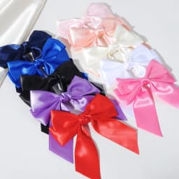 Blak Bowknot Hair Clips for Girls Solid Colors Ribbon Bows Hairpins Beautiful Hairgripe Kids Boutique Hair Accessories Wholesale