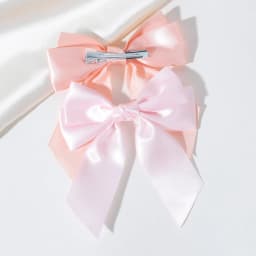 Blak Bowknot Hair Clips for Girls Solid Colors Ribbon Bows Hairpins Beautiful Hairgripe Kids Boutique Hair Accessories Wholesale