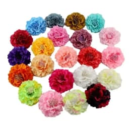 Holiday Hair Clip Peony Flower Design Beach Boho Straw Hat Accessory DIY Headband for Women