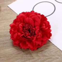 Holiday Hair Clip Peony Flower Design Beach Boho Straw Hat Accessory DIY Headband for Women