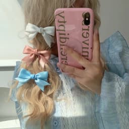 4 Pairs of Satin Bow Hair Clips for Girls, with Fresh and Sweet Side Clips, Versatile Bangs, and Multi Colored Hair Accessories