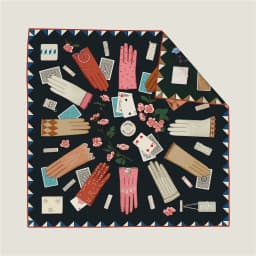 Elegant Hand Rolled Twill Silk Scarf Women Double Side Printing 90cm Square Scarves Wraps Echarpes Foulards Femme Hijab