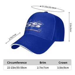 Off Road Racing Adventure Baseball Cap Casual GS Moto Sandwich Men Women Polyester Headwear Workouts
