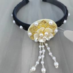 ♥Traditional Korean Hanbok Headband Classical Ribbon Hair Accessories Stage Dance Hair Hoop 