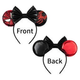 Disney Mickey Mouse Ears Marvel Spiderman Headbands for Kids Girls 5" Sequin Hairbands Adult Men Women Avengers Hair Accessories