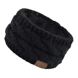 1pc Women'S Plush Winter Headband - Soft Warm with Elastic Closure, Comfortable Fabric For Cold Weather, Winter Headband