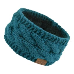1pc Women'S Plush Winter Headband - Soft Warm with Elastic Closure, Comfortable Fabric For Cold Weather, Winter Headband