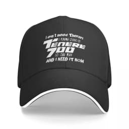 Tenere 700 Therapy Baseball Caps Vintage Motorcycle Moto Sandwich Hat for Men Women Breathable Sun Cap Sport