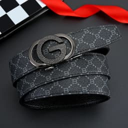 Top Genuine Leather and Cowhide Material Men's Belt Fashion Casual Luxury Brand Men's Belt Jeans Versatile Design Belt Men