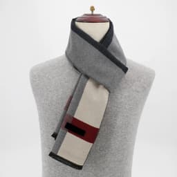 Luxury Brand Winter Plaid Cashmere Scarf for Men Warm Neck Scarfs Male Business Scarves Long Men's Pashmina Shawl