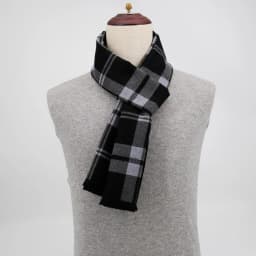Luxury Brand Winter Plaid Cashmere Scarf for Men Warm Neck Scarfs Male Business Scarves Long Men's Pashmina Shawl