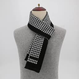Luxury Brand Winter Plaid Cashmere Scarf for Men Warm Neck Scarfs Male Business Scarves Long Men's Pashmina Shawl