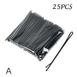 25 Pcs Hairstyle Hairpins Women Bobby Pins Styling Hair Accessories 5.5cm Hair Clip Lady Hairpins Curly Wavy Grips