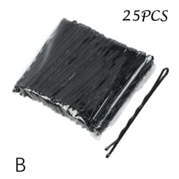 25 Pcs Hairstyle Hairpins Women Bobby Pins Styling Hair Accessories 5.5cm Hair Clip Lady Hairpins Curly Wavy Grips
