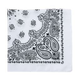 2025 New Fashion Print Paisley Cotton Square Scarf Men Hip-hop Headband Women Hair Band Bandana Motorcycle