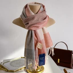 100% Wool Women Scarf Autumn Winter Vintage Preppy Style Plaid Wrap Scarves Pashmina Mujer Femme Foulard Bufanda Shawl Stole