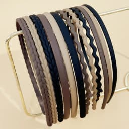 12PCS Fashion Matte Headband For Women Girls Wave Plastic Hairbands Female Hair Hoop Headwear Hairband Women Hair Accessorie