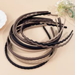 12PCS Fashion Matte Headband For Women Girls Wave Plastic Hairbands Female Hair Hoop Headwear Hairband Women Hair Accessorie