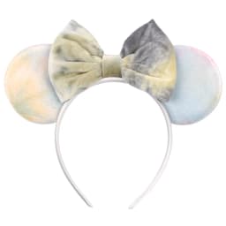1pc Elegant Velvet Hair Accessory Fashion Solid Color Mickey Mouse Ear Headband For Wear Party Theme Parks Women Headband