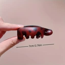 4 pcs banana clips, small size, vertical clips for women, elegant high ponytail hairpins, twist clips, simple hair accessori