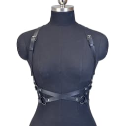 Women Fashion PU Leather Harness Belt Gothic Sexy Waistband Street Style Punk Belt Exotic Leisure Tourism Clothing Accessory